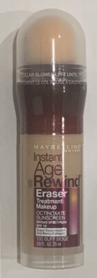 MAYBELLINE  Instant Age Rewind Eraser Treatment Makeup 130 Buff Beige - 0.68oz