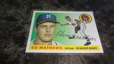 2011 TOPPS ED MATHEWS # 760YOT-63  BASEBALL CARD
