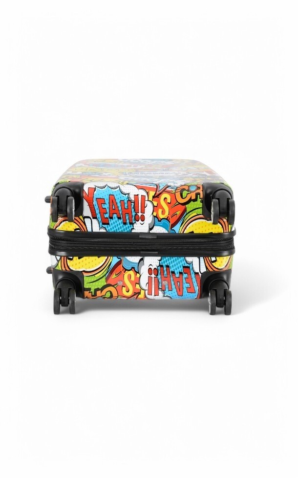 Valise cabine 55 cm en polycarbonate robuste à 4 roues multidirectionnelles - 4