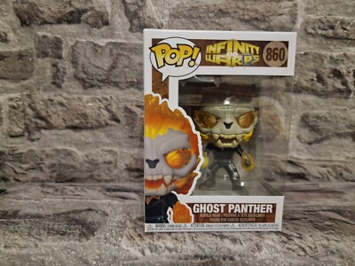 Funko POP Infinity Warps Ghost Panther 860  Marvel Pop! Figur  