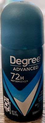Degree Advanced 72H MotionSense Cool Rush Dry Spray 1oz (24 Pack)