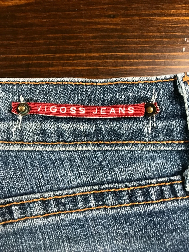 Pantalones Cortos de Jean VIGOSS, Para Mujer Talla 28, Azul, Denim, Bermudas Londres, Bolsillos Foto 3 de 4