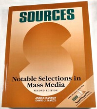 SOURCES Notable Selections in Mass Media Second Edition Hanson Maxcy REAL PICS