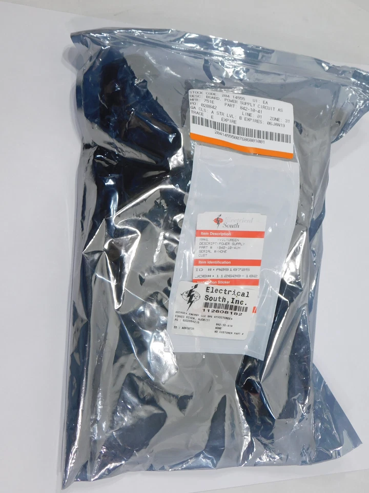 Victoreen Power Supply Circuit AS Board 842-10-41 / 842-10-41H Revision H PCB - Image 3 of 4