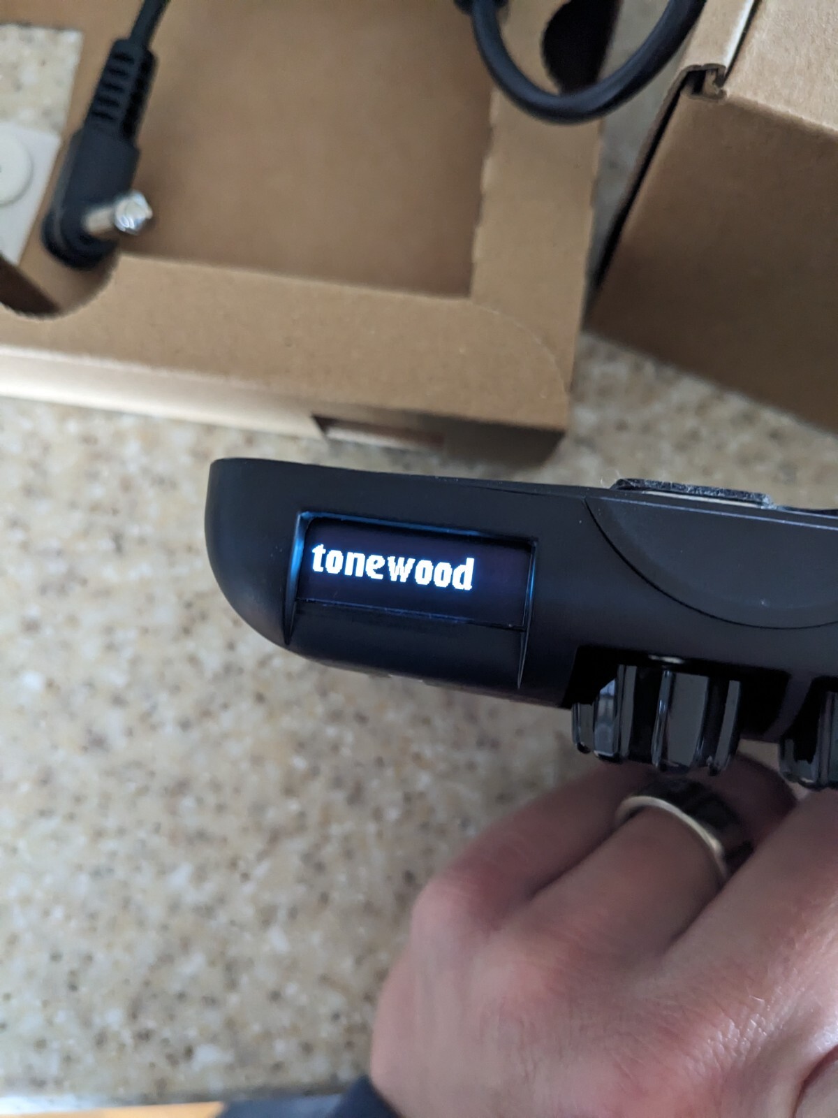 ToneWood Amp Solo MINT Ernie Ball Cable Brand New XBrace Acoustic