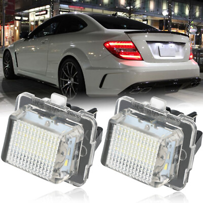 2pcs Kennzeichenbeleuchtung LED für Mercedes-Benz W204 W212 W216 W221 W207