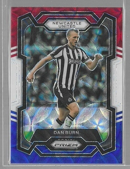 Dan Burn 2023-24 Panini Prizm Premier League Red White Blue Choice Prizm SP