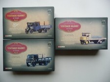 Corgi Vintage Glory 80001, 80005 & 80205 Foden / Sentinal Platform Wagons - MIB.