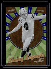 2023 Panini Prestige Living Legends Blue Adam Vinatieri /249 #LL-1