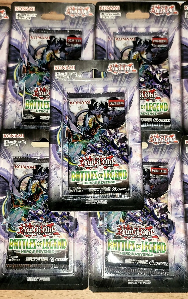 battles of legend hero's revenge booster box Yu-Gi-Oh! Battles of Legend