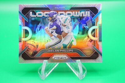2023 Prizm Lockdown! Prizms Silver #7 Jaelan Phillips Miami Dolphins BG6