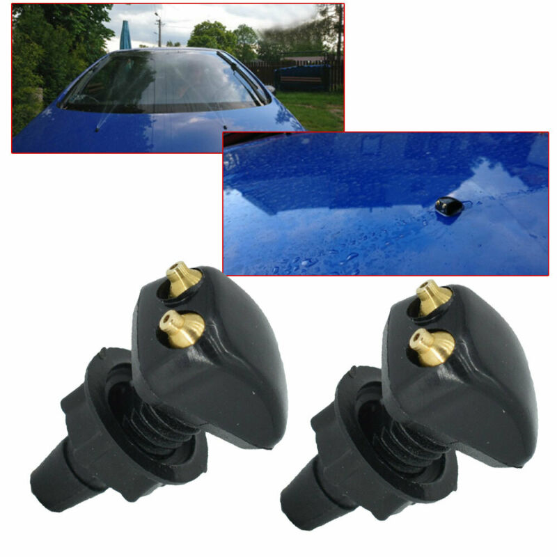 2 Pcs/Set Car Front Windshield Wiper Nozzle Spray Washer - Foto 8