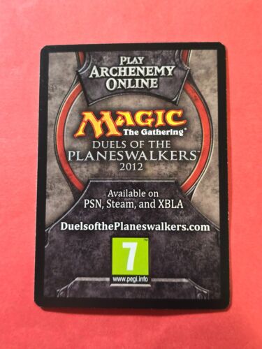 2011 Magic The Gathering Magic 2012 Tokens #3 Zombie, C, NF, Blk, cd1 - Picture 2 of 3