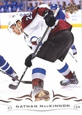2018-19 Upper Deck Series 1 #50 Nathan MacKinnon - Colorado Avalanche