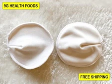 Mother-ease Contoured Reusable Nursing Pads Blemished (organic) (set of two)