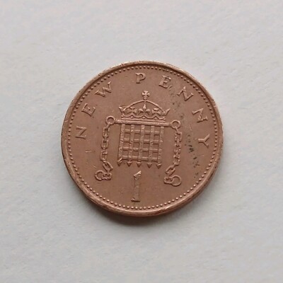 Genuine & Rare** | 1977 | 1p Coin | New Penny | Elizabeth II | eBay UK