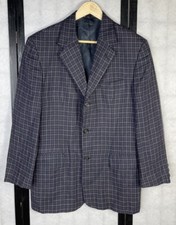 J Crew Plaid 100 Linen Sports Jacket. Size: 38 R