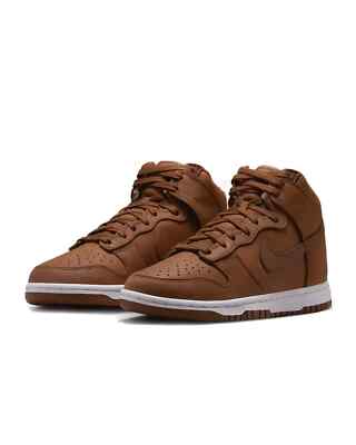 Size 6.5 - Women  Nike Dunk High Premium MF Pecan/Pecan-White (DX2044 200)