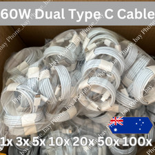 Lot 60W USB-C to Type-C Cable 3/6Ft PD Fast Charger For Samsung Macbook iPad Pro