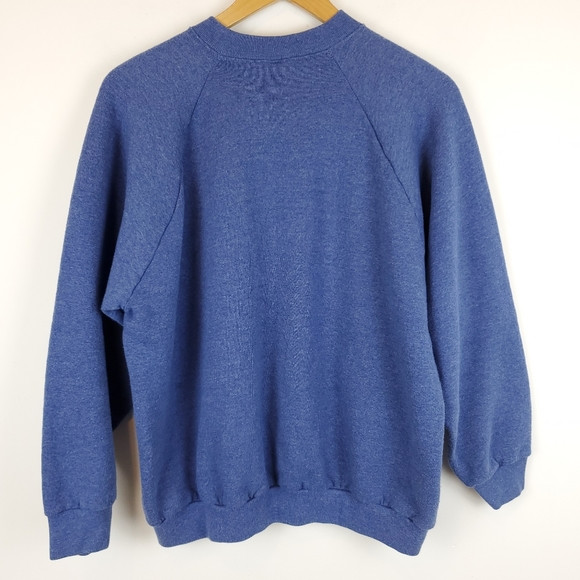 Vintage Raglan Sleeve Star Quilt Pattern Sweater Gem