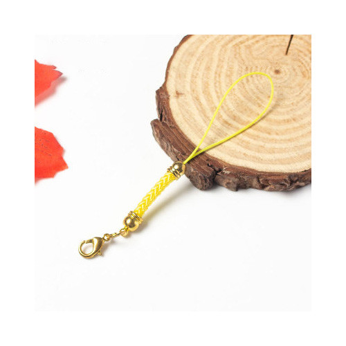 20 pièces sangle de cordon de téléphone portable à faire soi-même lariat avec fermoir homard anneau fendu - Photo 34 sur 38