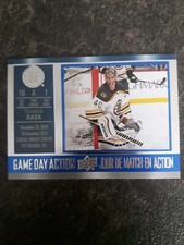 2016-17 Tim Hortons Collector's Series Game Day Action Tuukka Rask GDA-1
