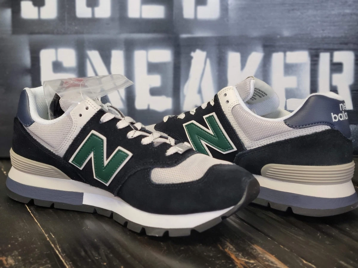 Black and green sales new balance 574