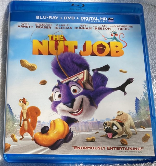 The NUT JOB Gabriel Iglesias, Liam Neeson ; LN 2 Disc Blu
