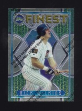 1995 Topps Finest Rick Wilkins #38 Chicago Cubs