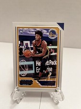2020-21 Panini Chronicles Threads James Wiseman #93 RC Golden State Warriors