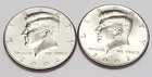 2002 P & D Kennedy Half Dollar Set (2 coins)  AVE CIRCULATED **FREE SHIPPING**