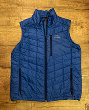 L.L.Bean Puffer Vest Blue, insulated Mens medium
