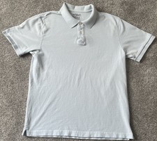 Old Navy mens Polo Shirt Size large collared buttons shortsleeved Golf Blue