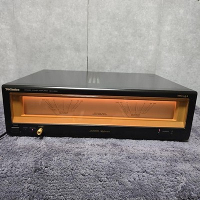 Technics SE-A1000 パワーアンプ Technics SE-A1000 Stereo Power Amplifier MOS Class AA Black Power