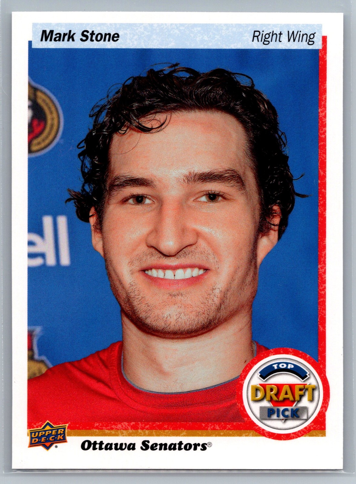 2016 Upper Deck NHL Draft #DRAFT-10 Mark Stone Ottawa Senators