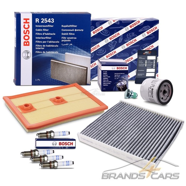 Bosch Inspektionspaket FÜR Audi A3 Skoda Vw Golf 7 8 Tiguan Touran 1.2 1.4 Tsi-image