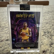 Wild Card Haunted Hits Monster Hunt 2023 Magic Johnson Guard Serial #3/3