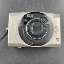 Canon ELPH 370Z 35mm Film Camera 23 69mm Zoom Silver Parts/Repair