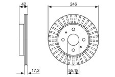 Disque de frein Daihatsu COPEN
