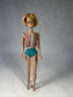 Vintage Barbie American Girl Blonde Bendable Leg / Knees Doll 1965 Mattel