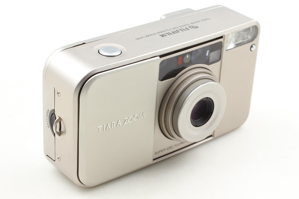 Top MINT w/Strap Case] Fuji Fujifilm Cardia Mini Tiara Zoom Film