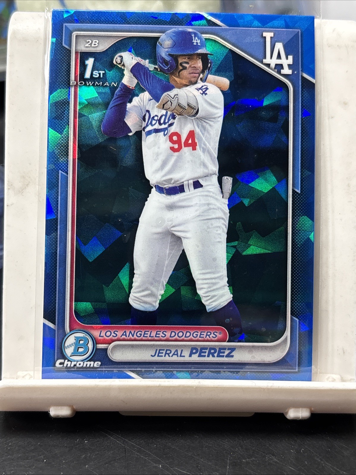 2024 Bowman Chrome Sapphire Edition - Prospects Jeral Perez #BCP-158 (RC)