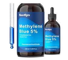 Methylane Blue 5% 120 mL USP Pharmaceutical Grade 99.99% Ultra Pure Made in USA