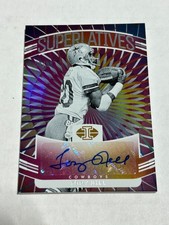 2024 Panini Illusions Tony Hill 52/99 Superlatives Auto Cowboys E1