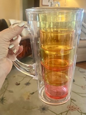 Martha Steward Acrylic Pitcher & 4 Glasses Unused