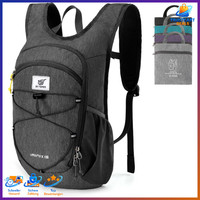 Kleiner Rucksack Faltbar 15L Leichter Tagesrucksack Wandern Travel Damen Herren