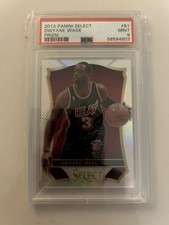 2013 Panini Select Dwayne Wade Prizm #81 PSA 9 SP