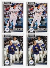 (4) Card Shohei Ohtani 2026 Topps Series 1 Lot - (2) #265 Dodgers Duo & (2) #200