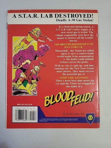 DC Heroes RPG Modules, Blood Feud, Lights Camera Kobra, Titans Outsiders - Picture 3 of 7