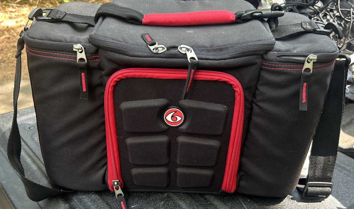 NWOT Black Six Pack Backpack with Red Trim and Padded R•BST 45L Graphite Black Tactical Backpack – Unmatched  main image 4